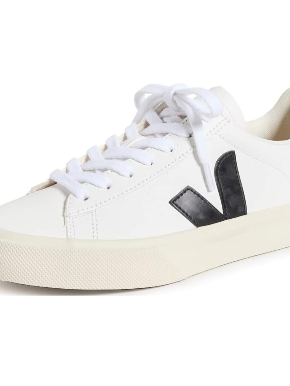 VEJA Campo Women's Size 8 White Leather Athletic Sneakers